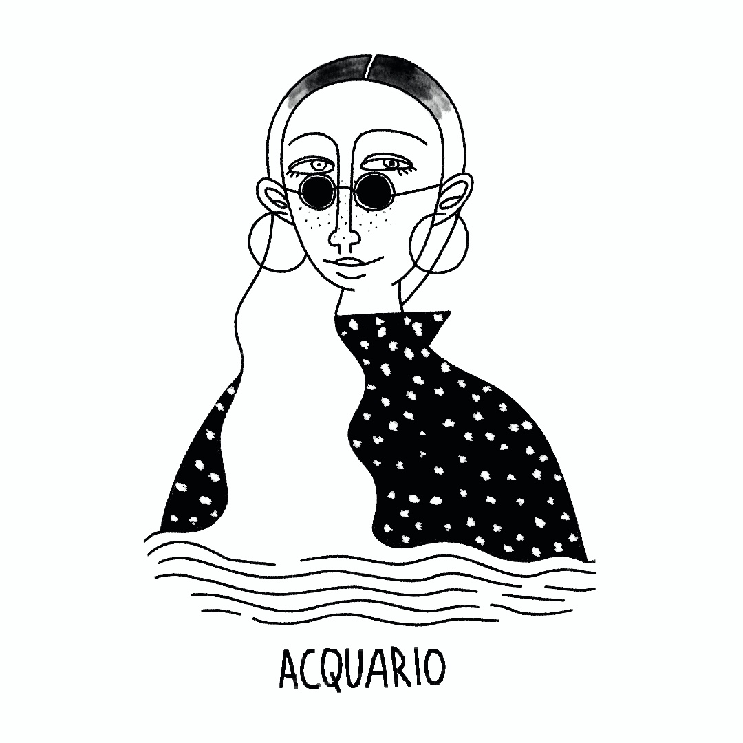 Segno zodiacale acquario
