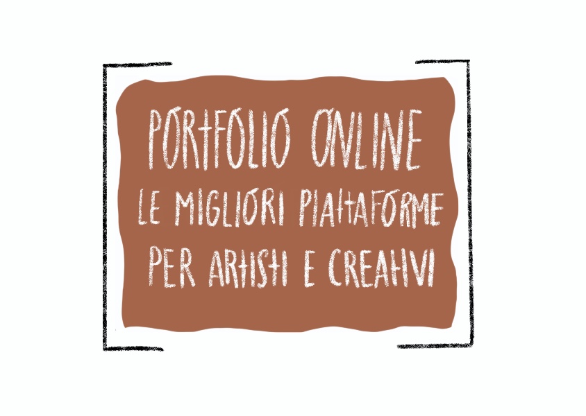 Portfolio online economico per artisti e creativi